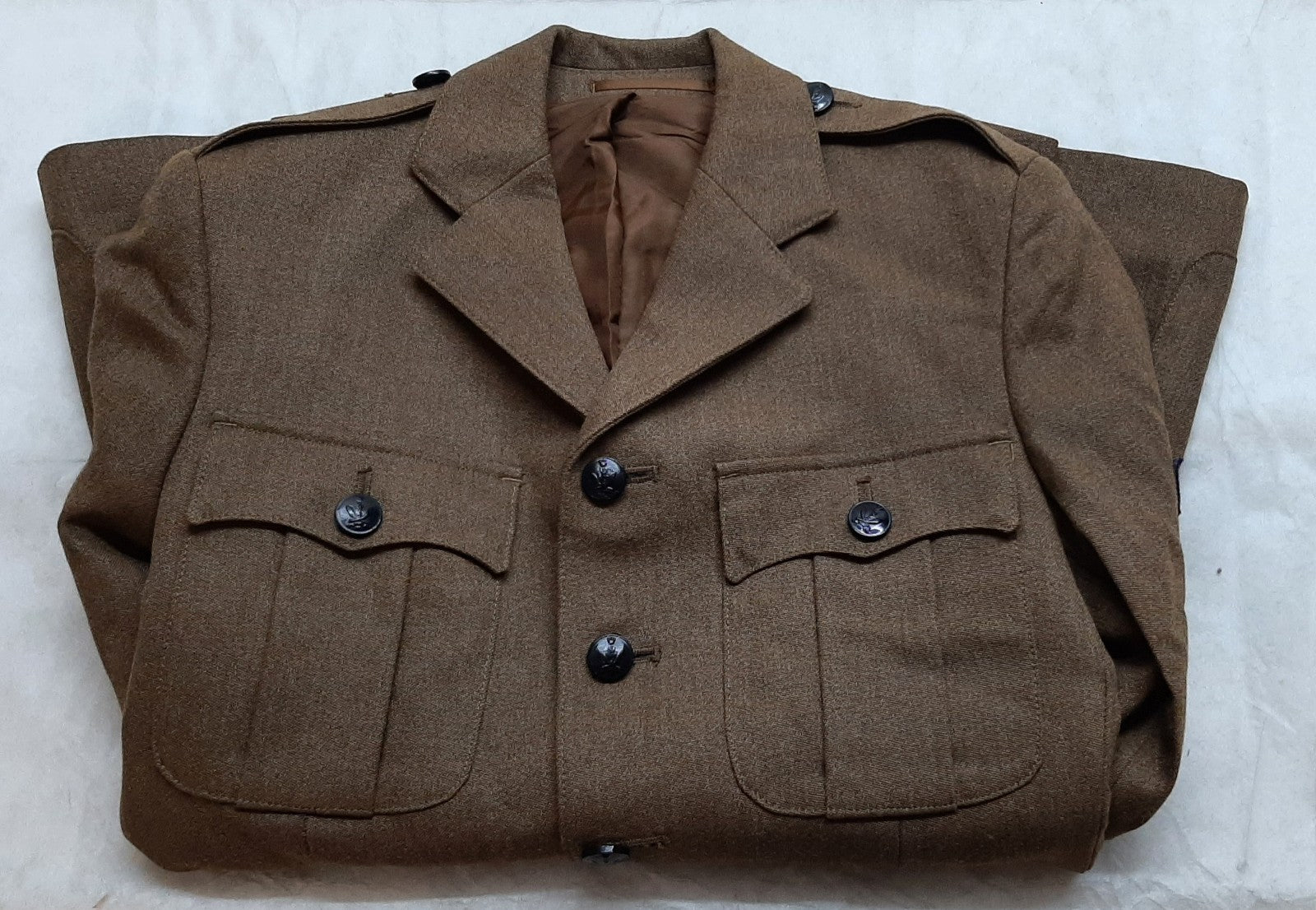 Gurkha Signals Jacket British Army No2 FAD Lance Corporal and Insignia Buttons