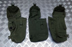 Vintage Webbing Pouch British Army Issue Green Ammo / Utility Web Case X 3