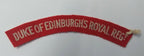 Genuine Vintage British Army Duke of Edinburgh`s Royal Regiment Badge