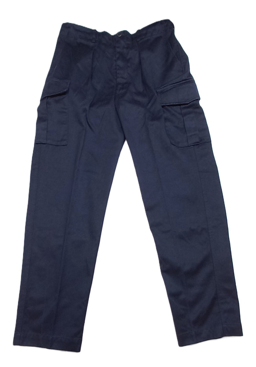 Navy AWD Trousers RN British Navy Blue FR Fire Resistant Action Working Dress