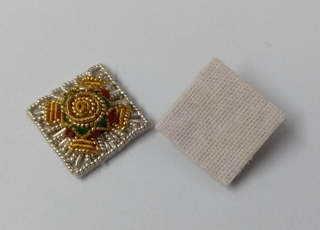 Genuine ARMY Issue Rank Pips Star Wire Braided Small Mess Badge X2 ASPS315