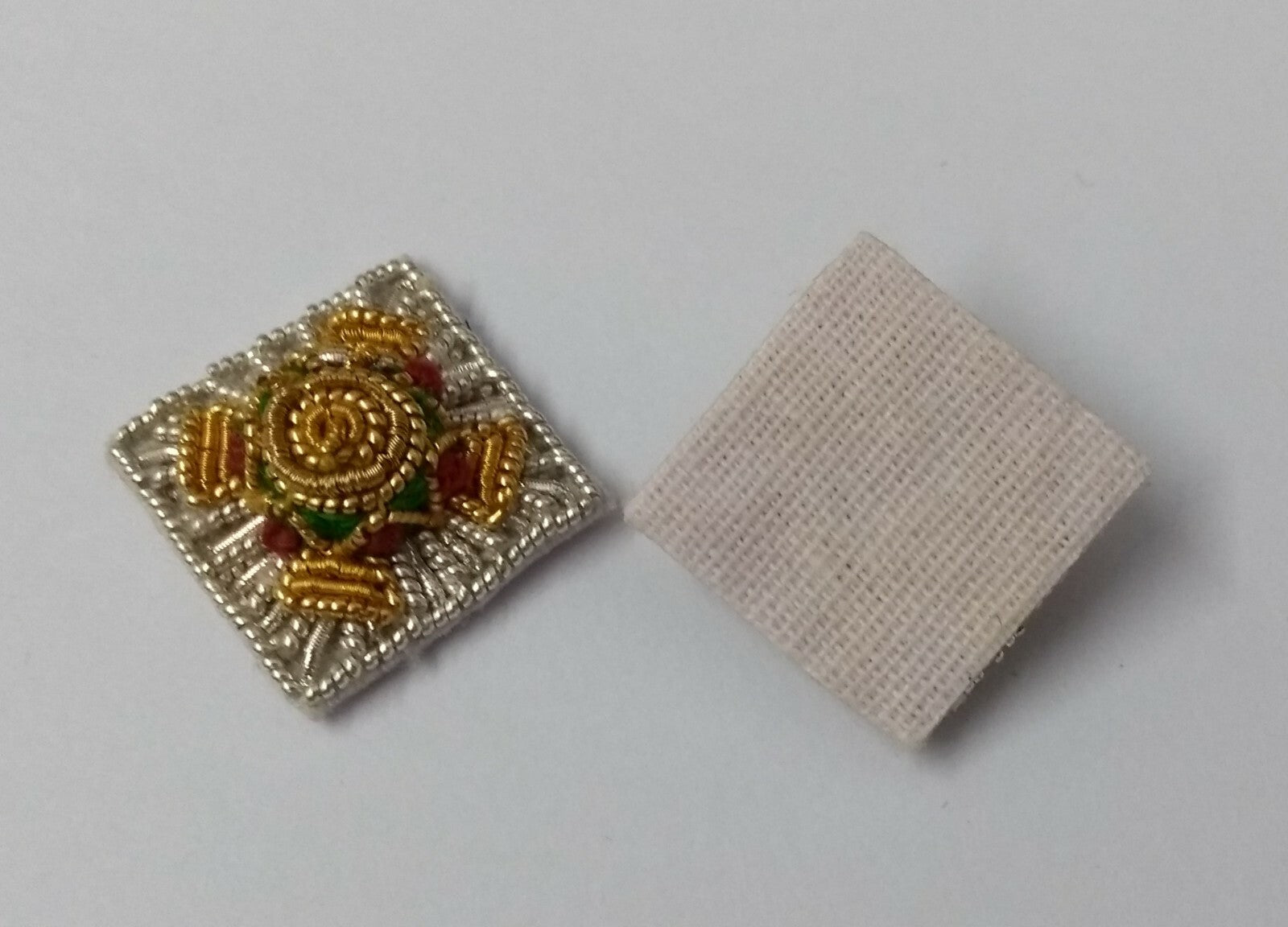 Genuine ARMY Issue Rank Pips Star Wire Braided Small Mess Badge X2 ASPS315