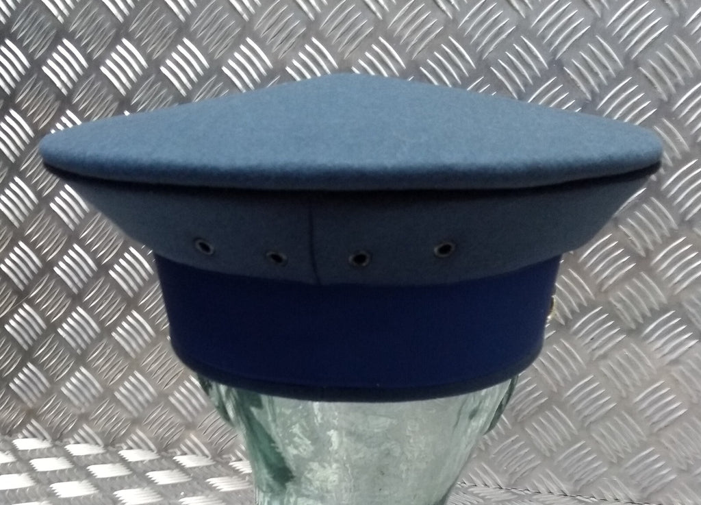 RAF Royal Air Force Dress Hat Visor Cap "UMOJA" Buttons & Strap
