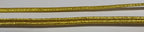 Gold Metallised Polyester Russia Braid 4mm