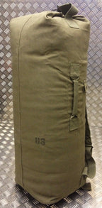 US Army Style Kit Bag / Duffle / Shoulder Bag / Ruck Sack Military Green OD NEW