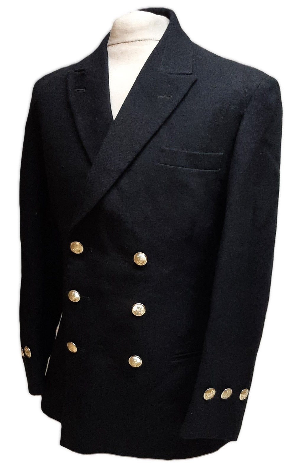 No1B Naval Jacket No.1B Dress RN Royal Navy 6 Button Class 1 CPO Chief Petty Officer Pattern 104cm Regular