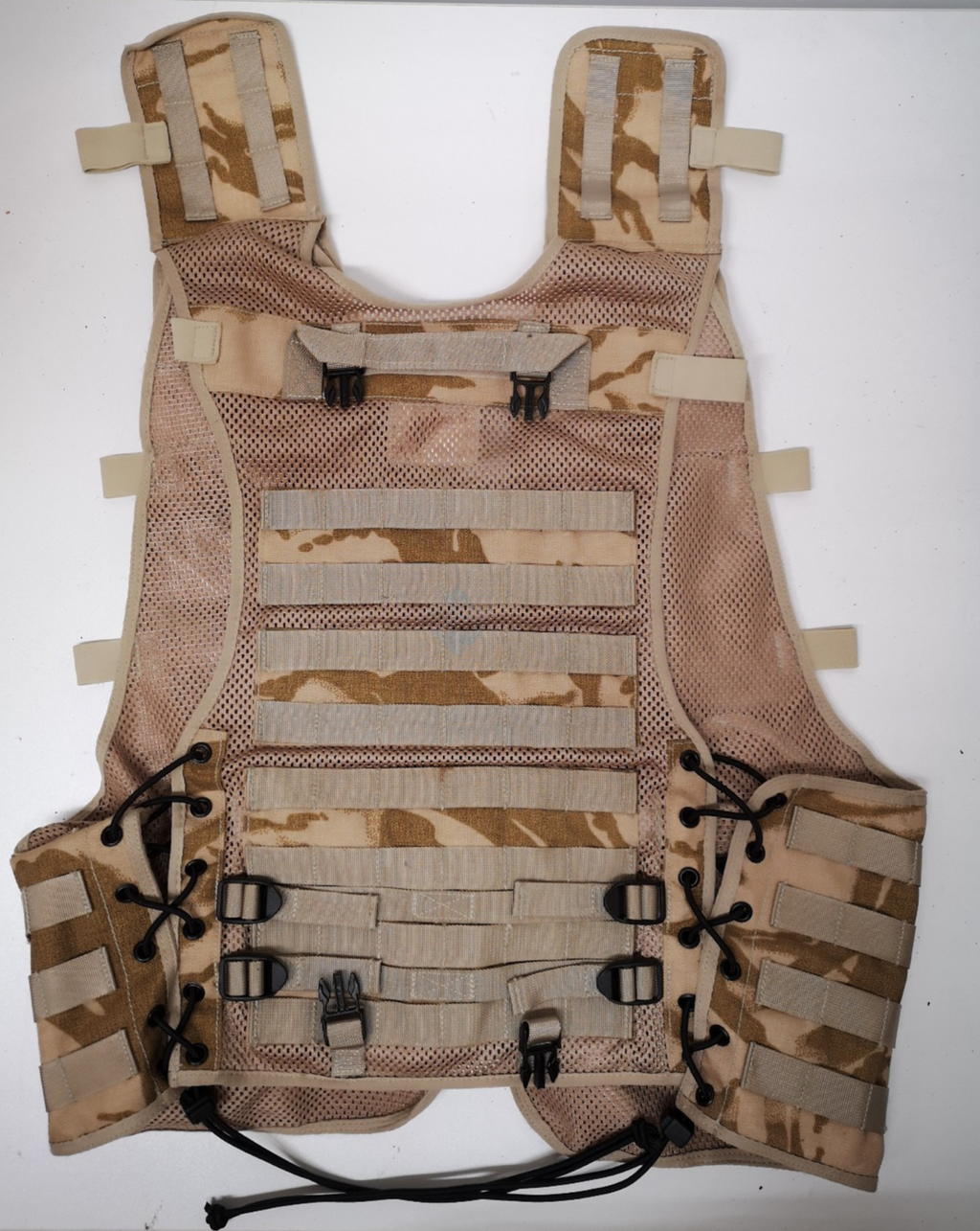 Desert Camo Tactical Load Carrying Molle Vest Genuine British Army Issue