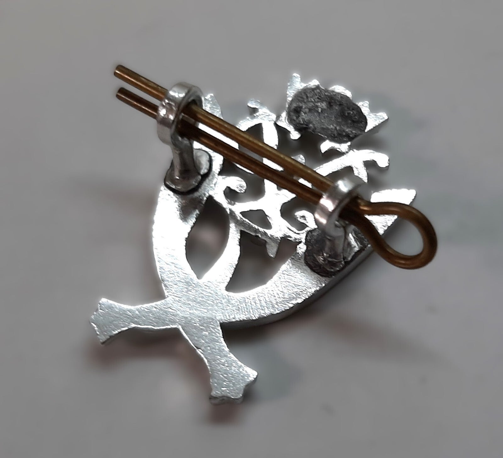 7th Duke of Edinburgh's Own Gurkha Rifles British Army Silver Insignia Badge