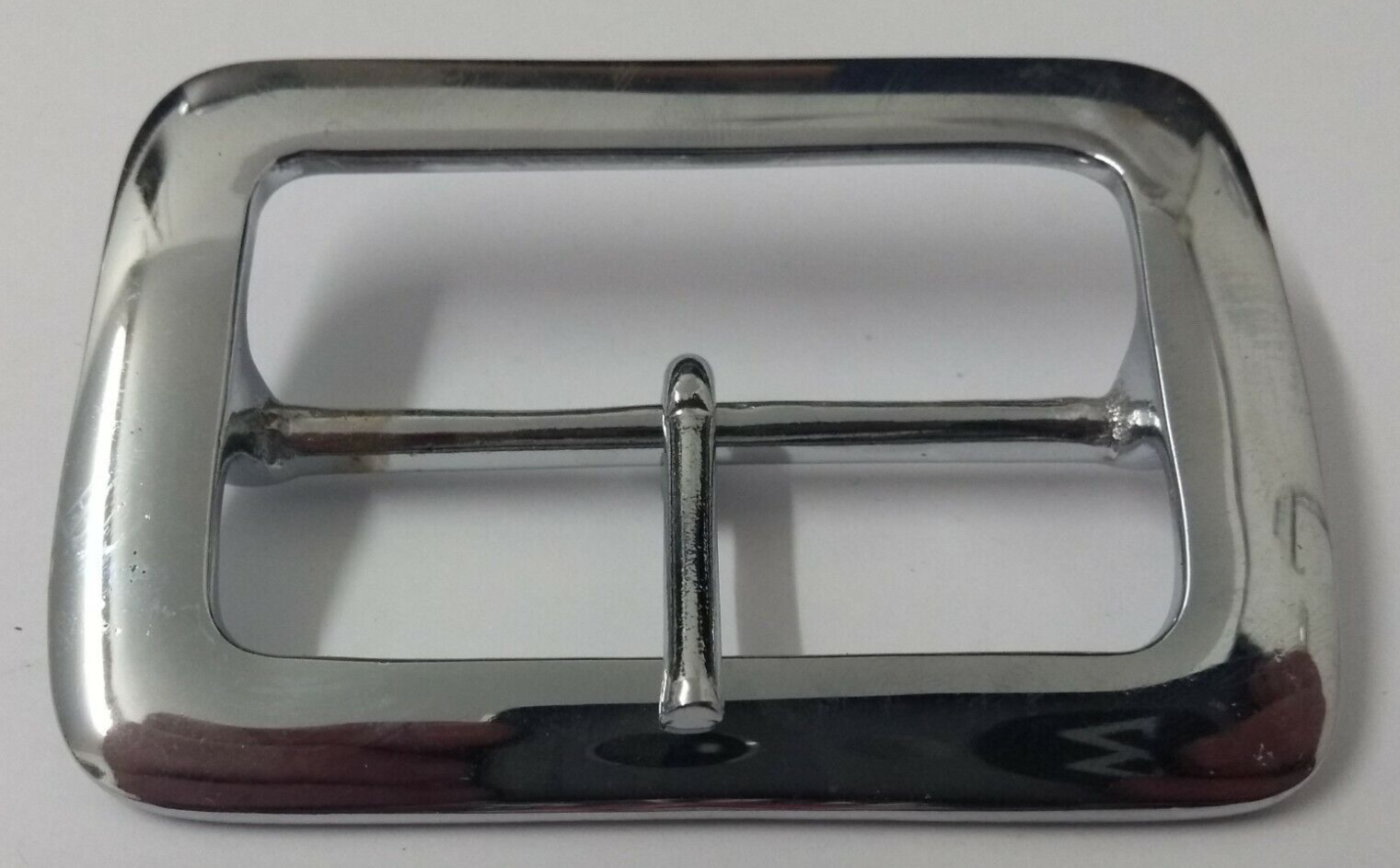 Genuine British Vintage Issue Chrome Large 2¼" Prong Belt Buckle MFP22