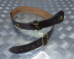 British Leather Sam Browne Belt With No Crossover Strap NFXB