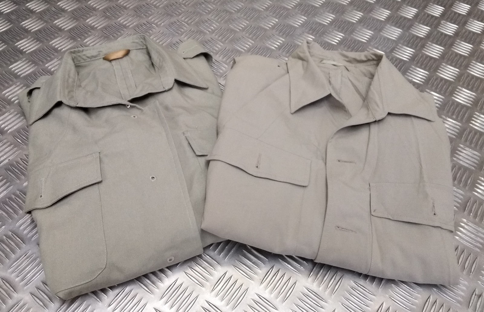 British Army No6 Jacket Dress / Tropical Jungle / No Buttons & Open Seam