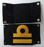 Royal Navy Lieutenant Gold Lace Rank Slides RN Genuine British Issue