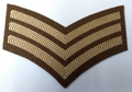 British Army Household Guards Division HAC No2 Sergeants Chevron Patch NEW