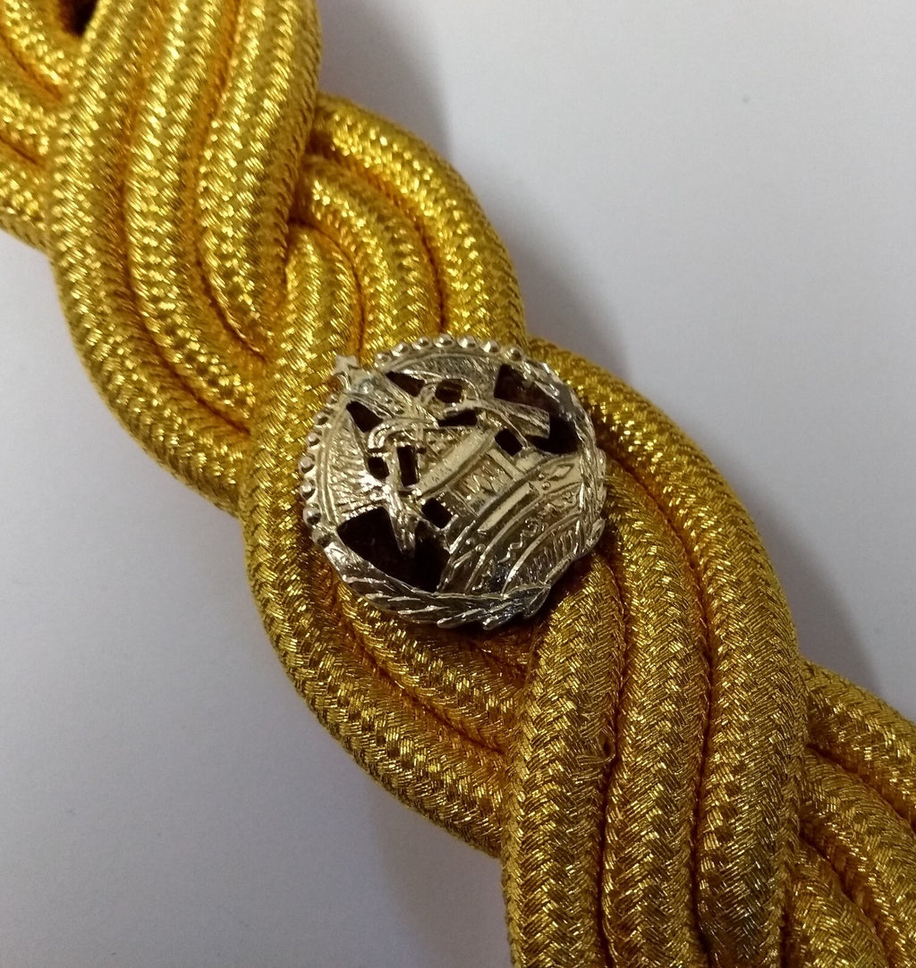 Major Shoulder Cords Ceremonial Wire Cord Shoulder Epaulettes & Rank Pips