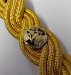 Major Shoulder Cords Ceremonial Wire Cord Shoulder Epaulettes & Rank Pips