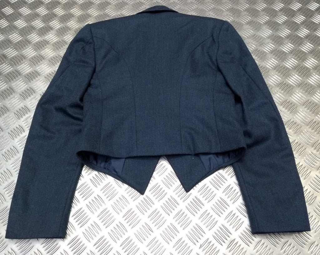 WRAF / RAF Royal Air Force No5 Mess Jacket Air Force Blue Grey Womans with 3 Bar Chevron Patch Michael Jay