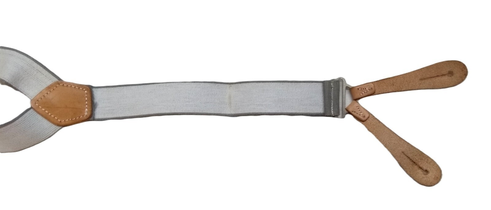 Braces Tri Service British Suspenders Leather Tabs XXL 120cm ALT