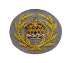 Mess Kit Badge RQMS Grebe Grey British Hand Embroidered Insignia Patch