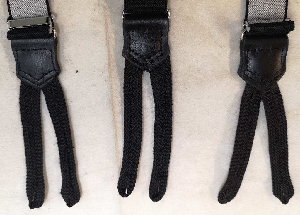 Various Clip-On / Button Elastic Braces / Suspenders Adjustable
