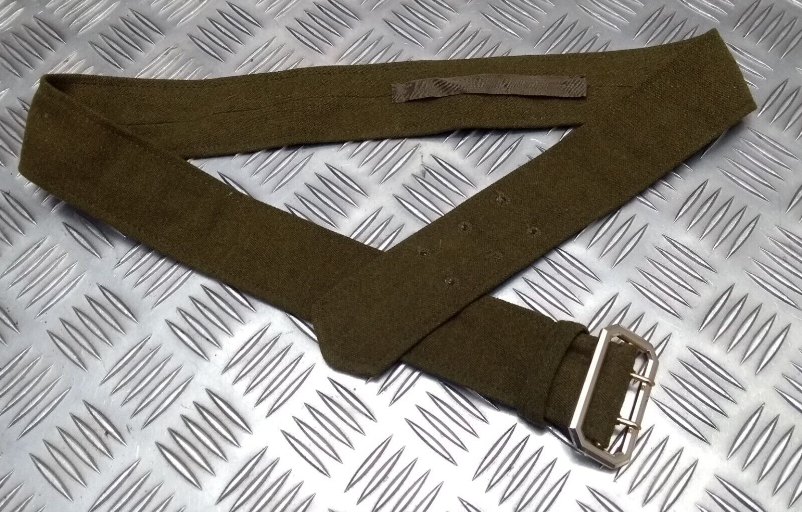 Vintage No2 Belt Cloth Number 2 for Khaki Dress Jacket