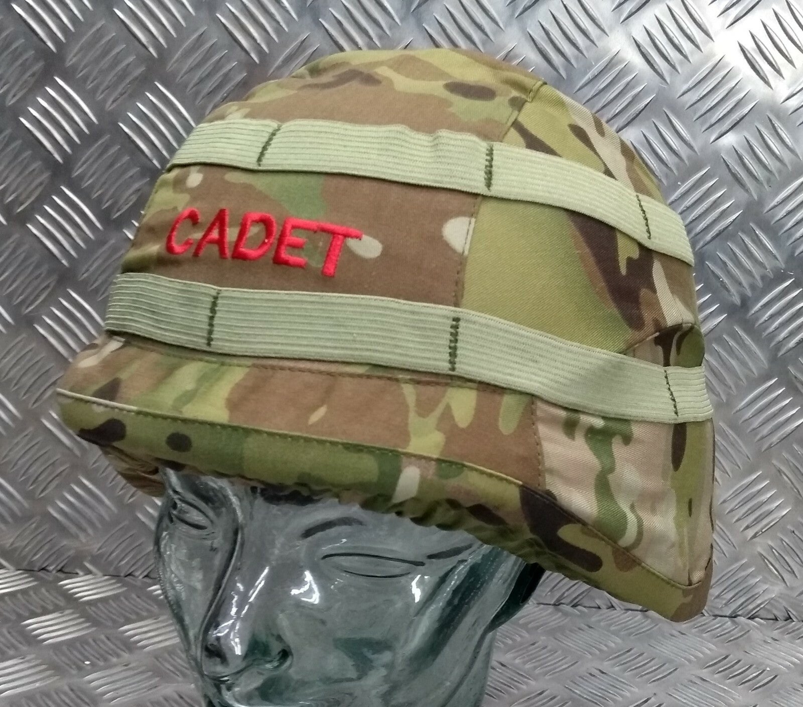 MTP Helmet Cover British Cadet Type Elasticated One Size Multi-Cam NEW
