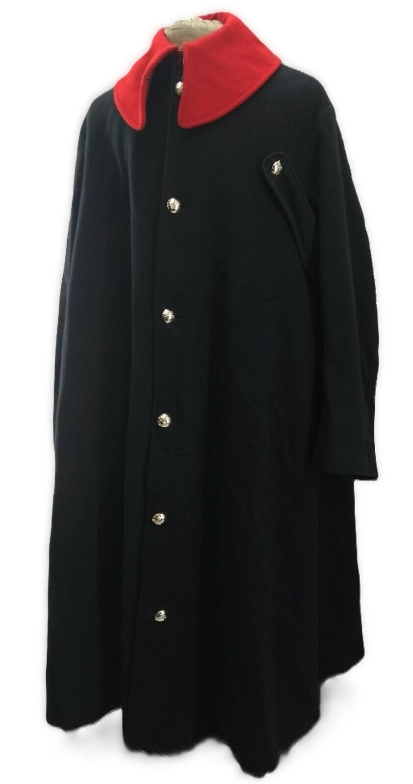Genuine British Army Blues and Royals RHG Wool Parade Coat Red Collar