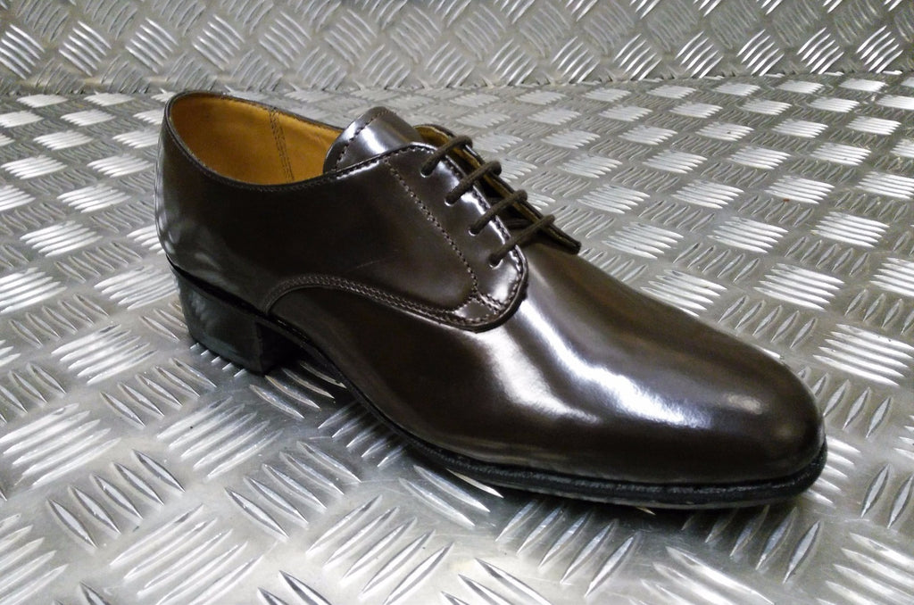 Genuine British Issue Womens Brown Leather Service Gibson Shoe- NEW