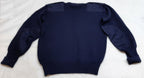 Naval Utility Jumper British Forces Ribbed Navy Blue Pullover No Insignia XL