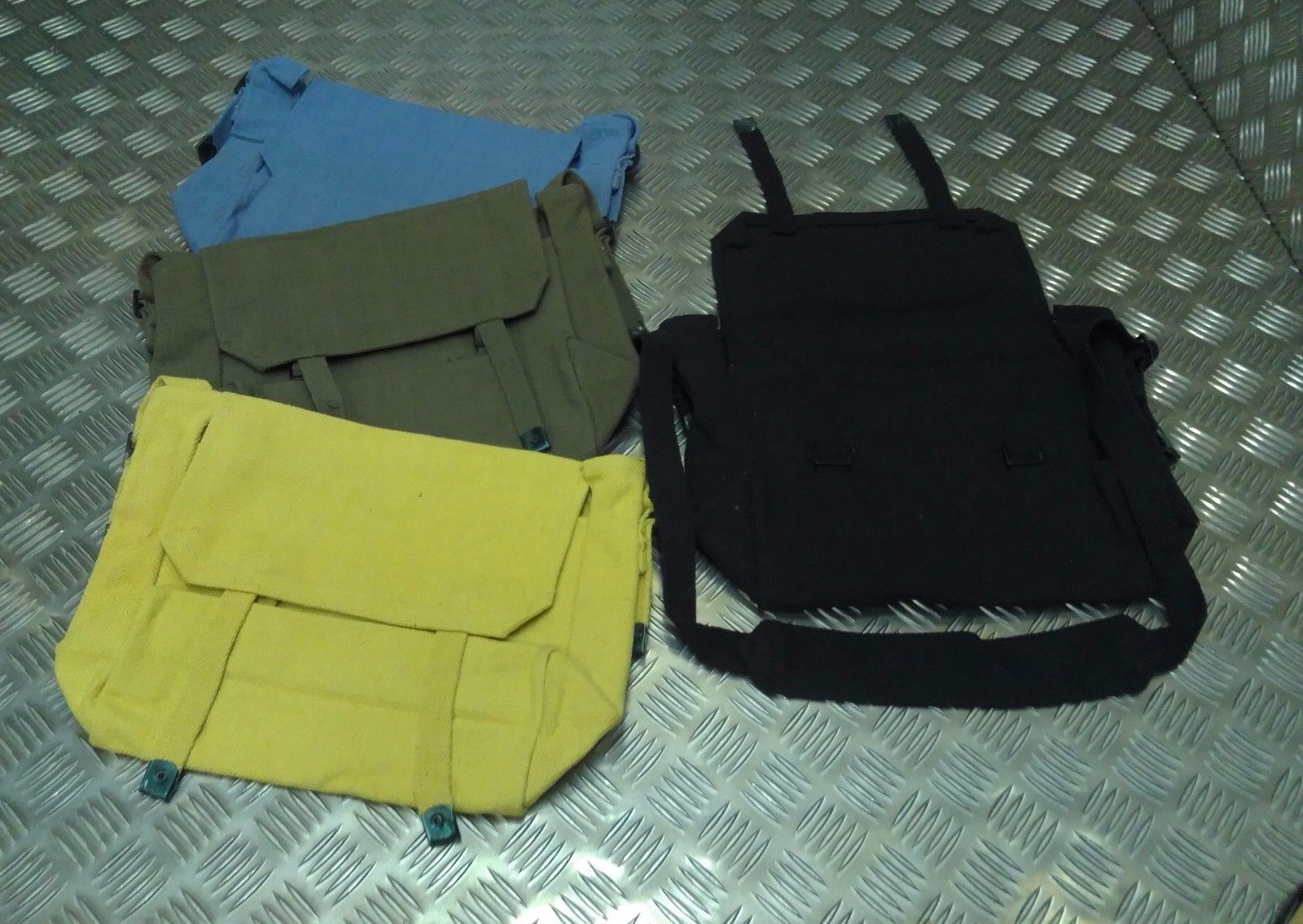 Military Style 37 Pattern Haversack / Canvas Shoulder Bag Festival Asst Colours