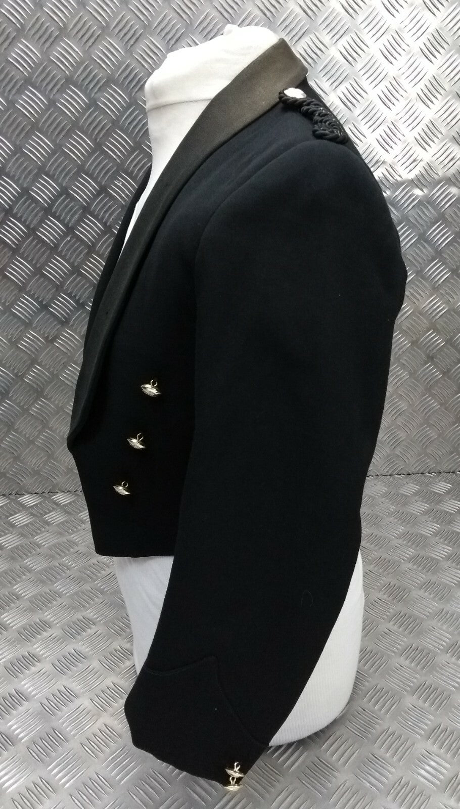 Vintage RTR Royal Tank NCO Ofc Mess Jacket Faulty EBYT405