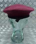 Abu Dhabi Beret Maroon Hobson of England Lined Wool Uniform Cap New Old Stock