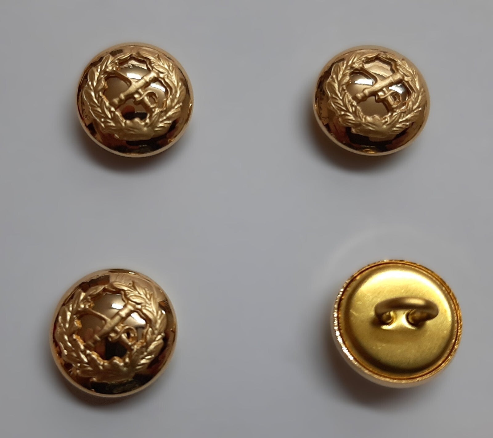 General Officer Buttons 22L Small British Army Mounted Sword & Baton Insignia