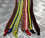 British Army Regiments 3 ply Macramé Cord Ceremonial Lanyards, Rare Set of 7