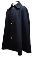 Ceremonial Wool Cape for Parade and Ceremonial Duties Deep Blue Size Large