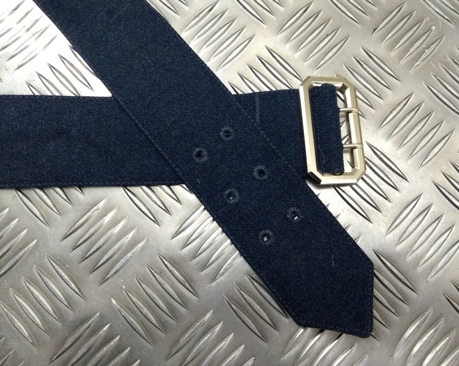 RAF Royal Air Force No1 Jacket Belt Airforce Blue Grey with Brass Buckle Assorted Sizes