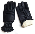 Cut Resistant Gloves Leather Knuckle and Back Hand Protection Riot Public Order