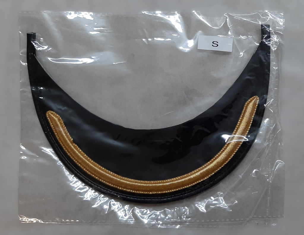 Field Ofc Peak British Gold Bar Visor for Female Dress Hat / Cap New