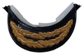 General Officer Peak British Oak Leaf Gold Wire Sprig Dress Hat Visor