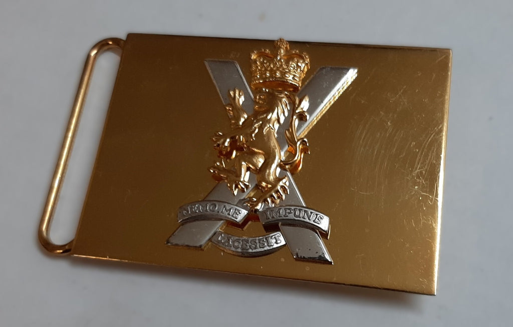 Royal Regiment of Scotland RRS Parade Belt Buckle With Full Insignia Army Issue