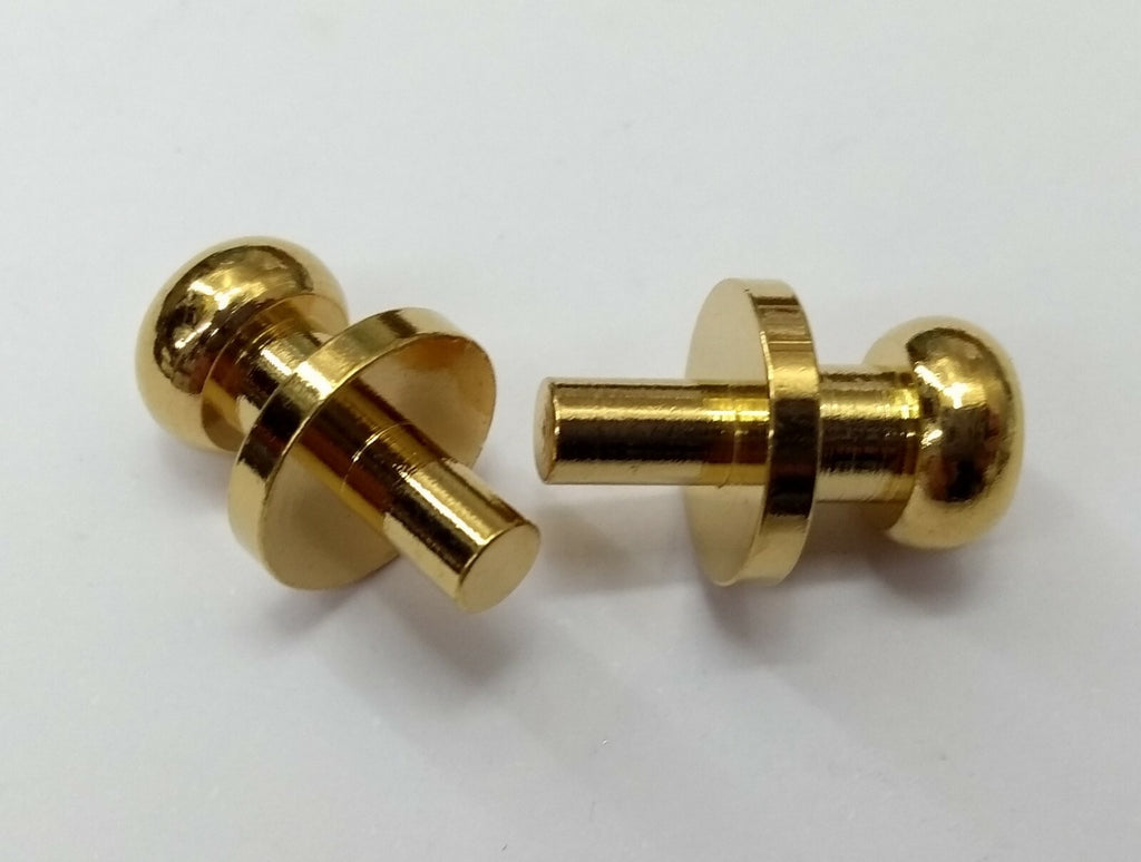 Genuine Issue Belt Studs For Sam Browns Pouches Straps etc x 2 NEW