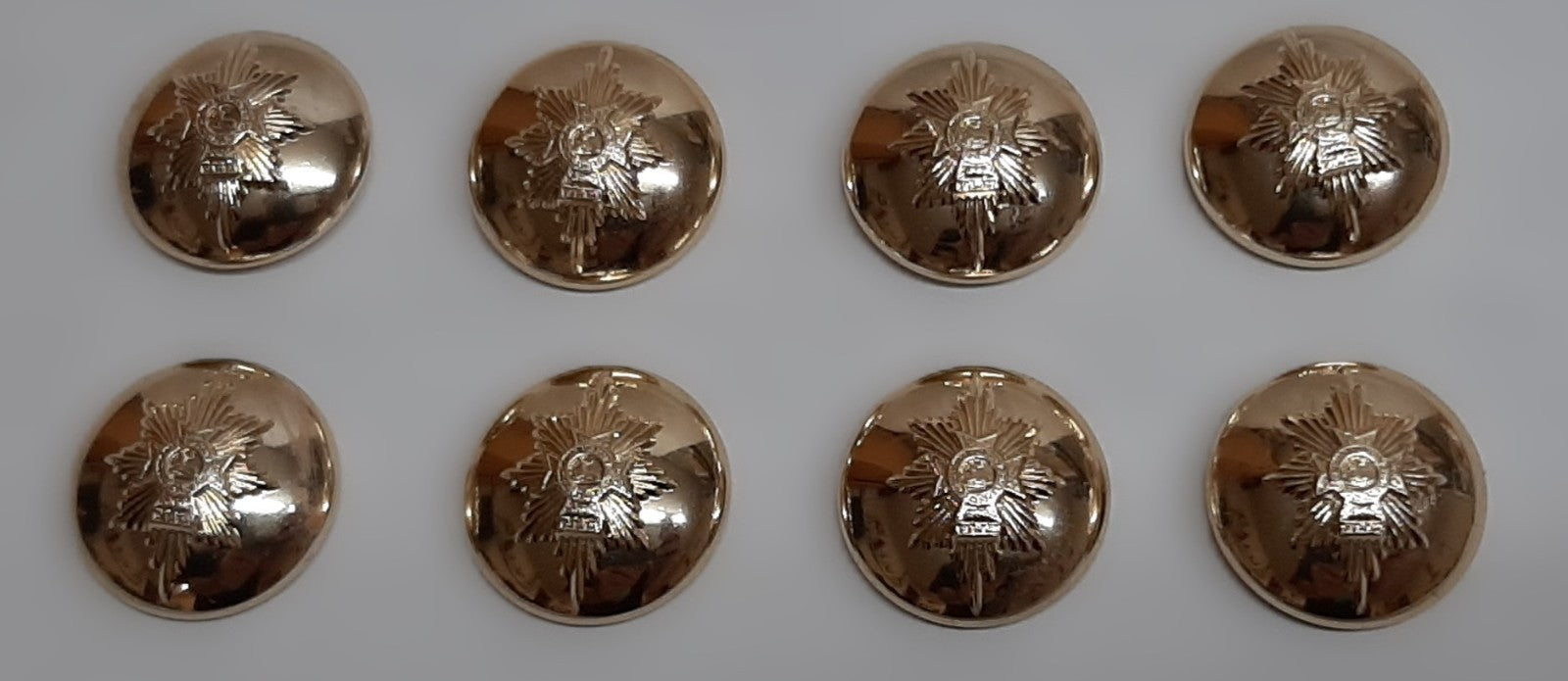 Worcestershire & Sherwood Foresters Buttons No2 Ring Back British Army Insignia
