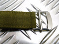 Genuine Vintage British Army Trouser Silver Side Buckles, No2 / Barrack 1 Pair