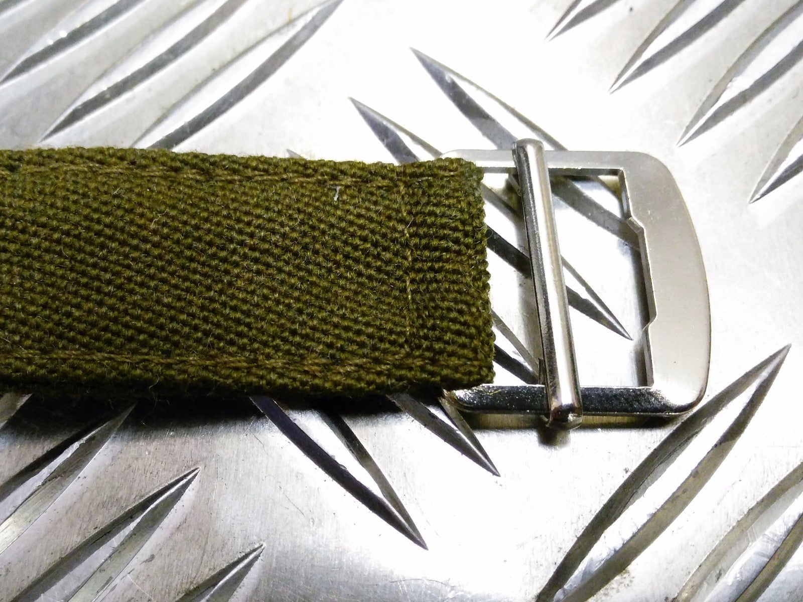 Genuine Vintage British Army Trouser Silver Side Buckles, No2 / Barrack 1 Pair