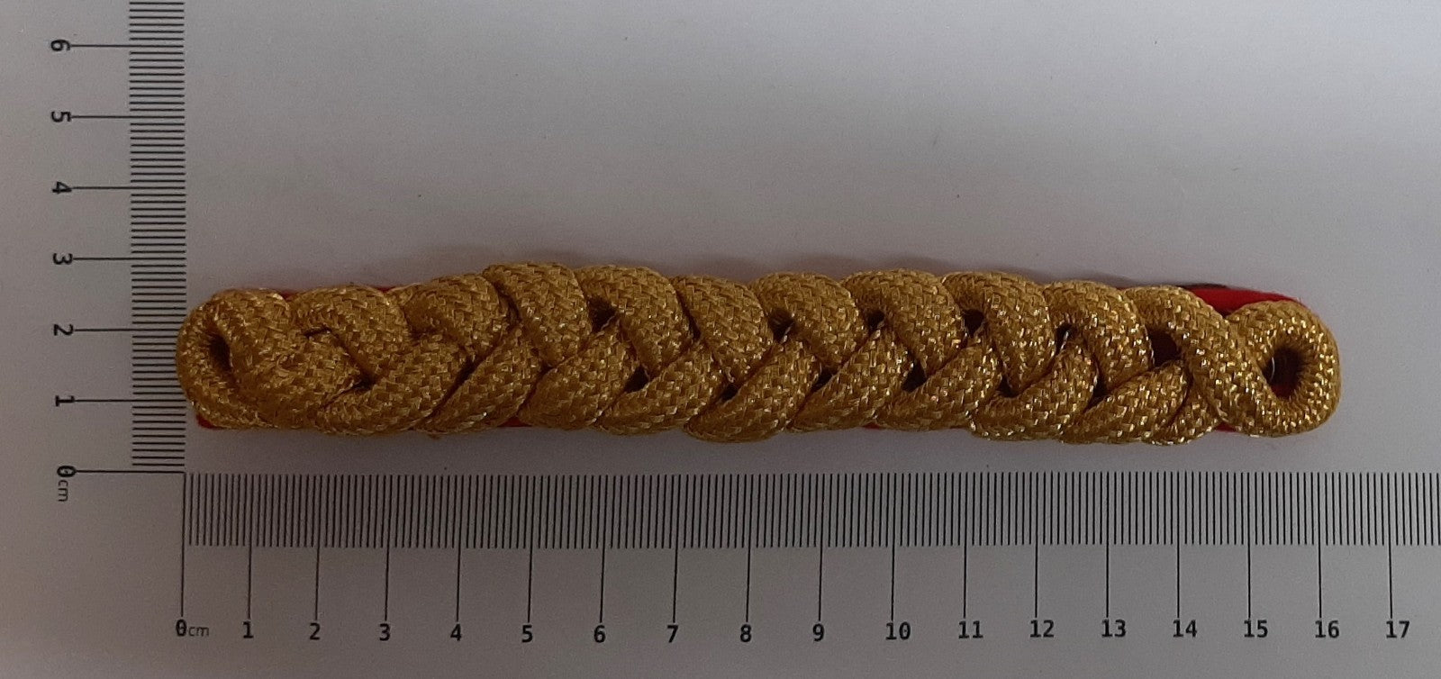 Officers Shoulder Cords 2 Ply British Engineers Gold Coloured Army Dress Cord