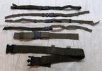 British Army Lot Webbing Straps Quick Release & OD Olive Waist Belt IRR Assorted