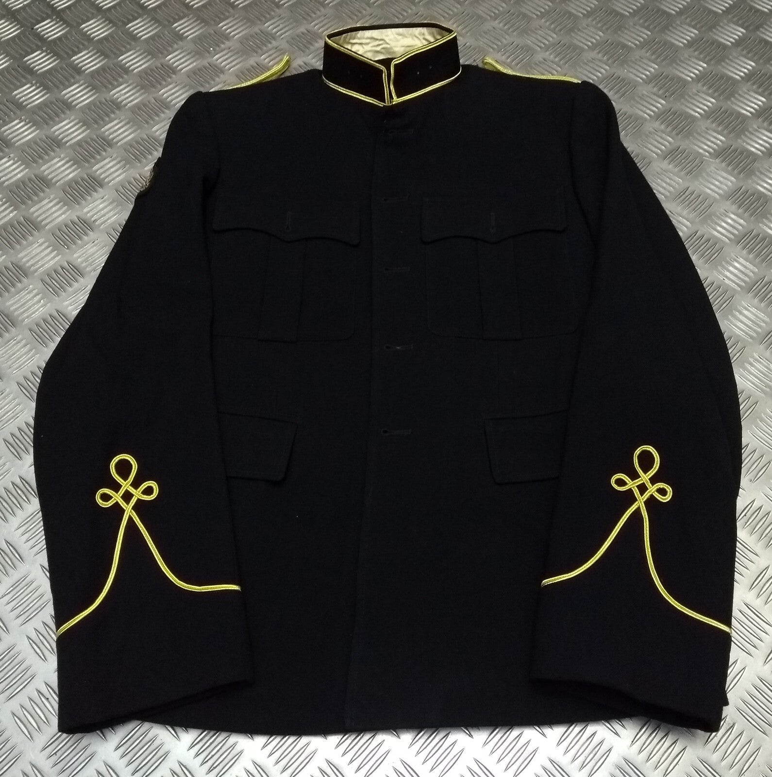 No1 Queens DIV Normandy Band Jacket British Army Uniform Bandsman Dress Tunic
