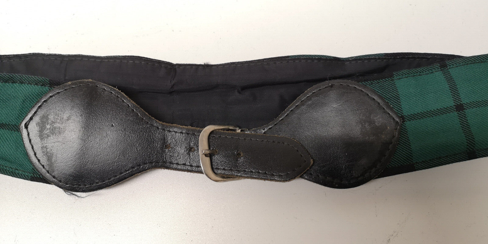 Scottish Regiment Belt British RRS Tartan Patterned Service Belt 34"
