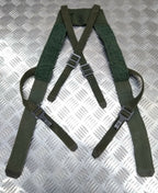 Green Web Yoke / Suspender / Brace Harness Genuine Vintage Issue HKKG1