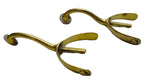 Swan Neck Spurs Long British Army / Officers & Soldiers Parade Boots