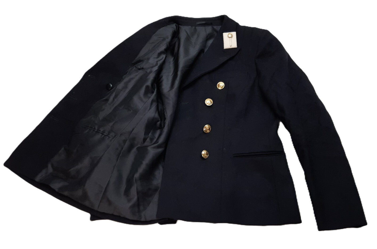 No1B Wool Barathea Jacket Royal British Navy RNWRNS Size 101 cm